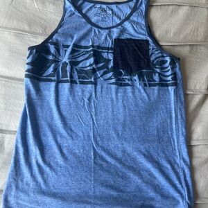 Men's Blue Tank Top